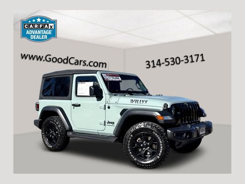 Certified 2023 Jeep Wrangler Willys image 1
