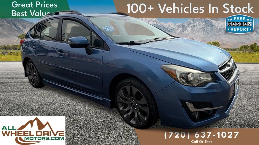 Used 2016 Subaru Impreza 2.0i Sport Limited w/ Popular Package #1 AWD/4WD image 3