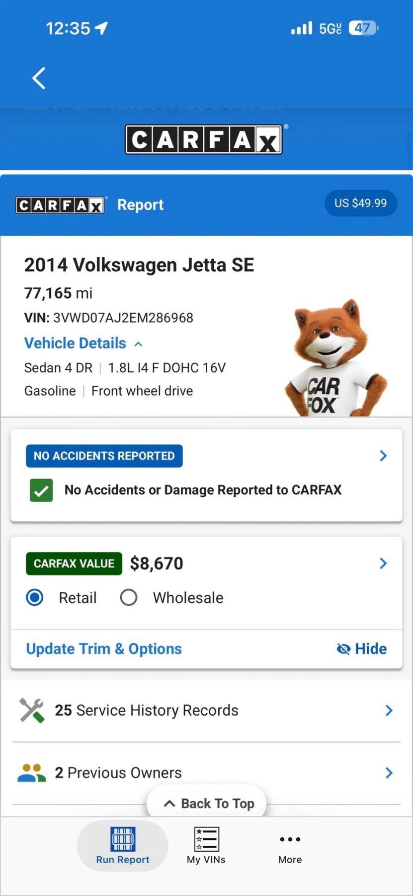 Used 2014 Volkswagen Jetta SE FWD image 22