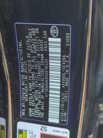 Certified 2025 Toyota Camry SE FWD image 30