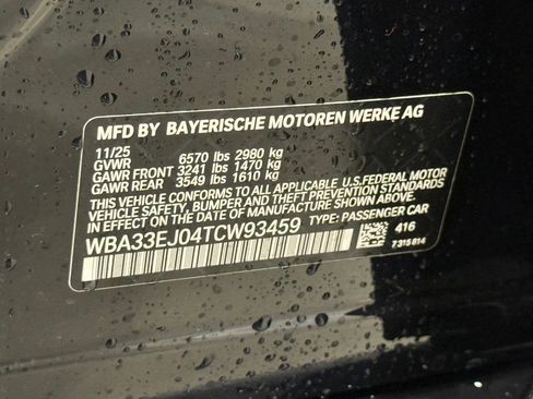 New 2026 BMW 760i xDrive w/ Executive Package AWD/4WD image 28