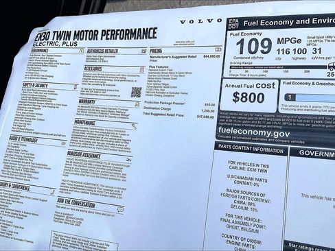 New 2026 Volvo EX30 Plus image 37