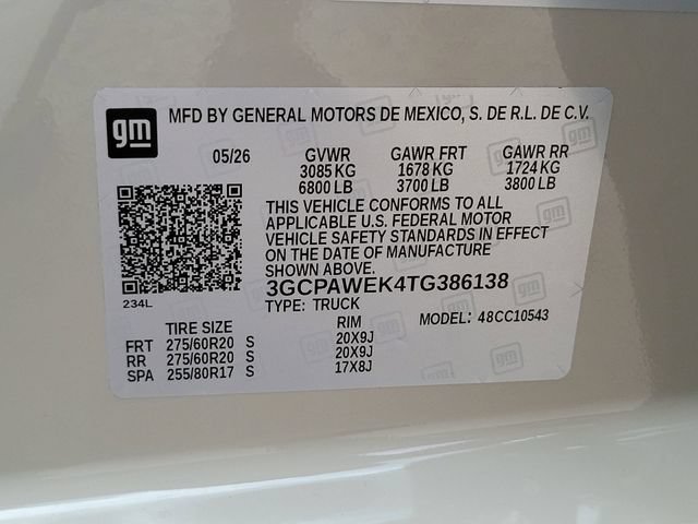 New 2026 Chevrolet Silverado 1500 RST w/ RST Select Package RWD image 34