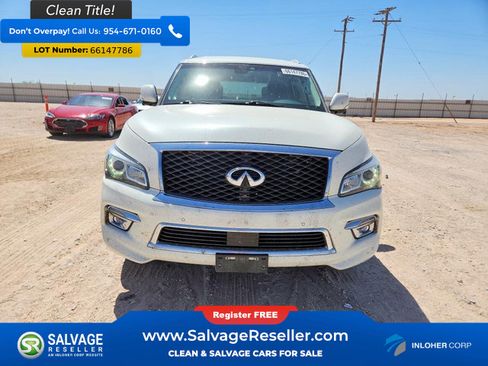 Used 2017 INFINITI QX80 4WD w/ Driver Assistance Package image 7
