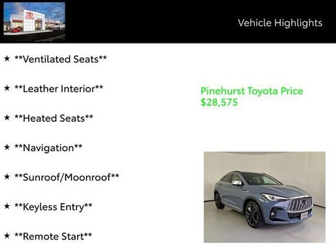 Used 2022 INFINITI QX55 Essential w/ Proactive Package image 13