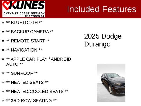 Used 2025 Dodge Durango GT image 2