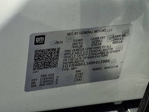 Certified 2024 Cadillac Escalade Premium Luxury AWD/4WD image 27