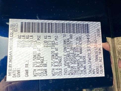 Used 2026 INFINITI QX60 Sport w/ Dark Cargo Package image 36