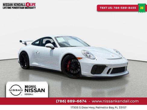 Used 2018 Porsche 911 GT3 RWD image 1