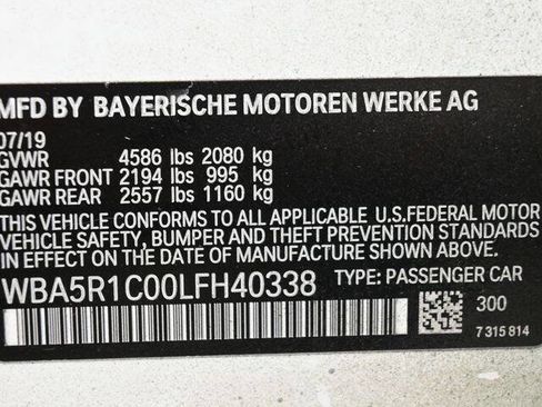 Used 2020 BMW 330i Sedan w/ Convenience Package image 9