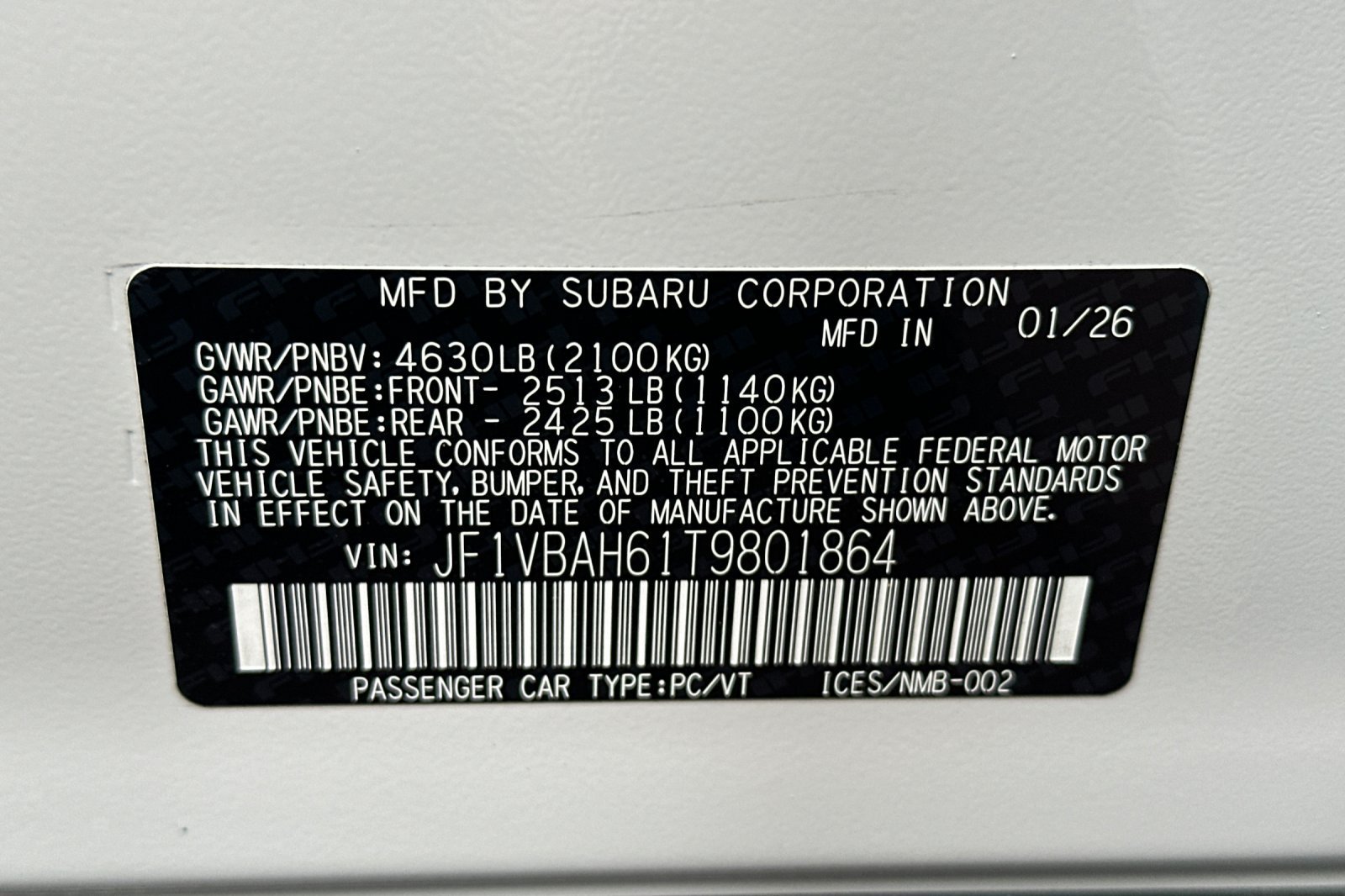 New 2026 Subaru WRX Premium w/ WRX Essentials Package AWD/4WD image 33