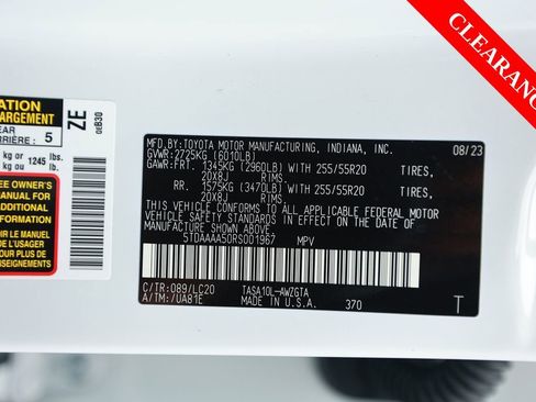 Used 2024 Toyota Grand Highlander FWD image 36