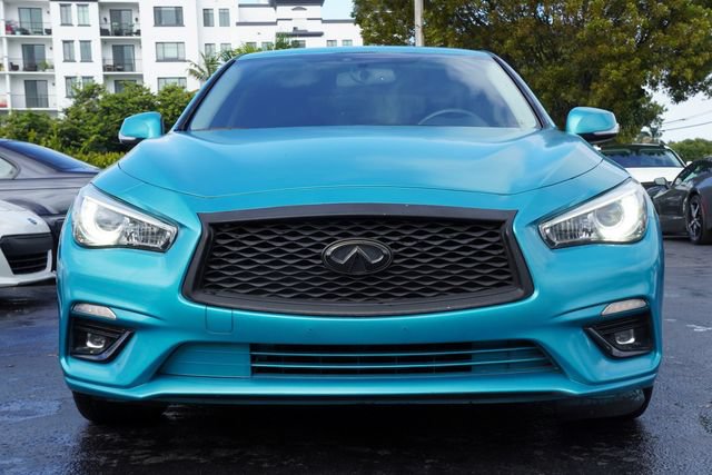 Used 2019 INFINITI Q50 Luxe w/ Essential Package (3.0T Luxe) AWD/4WD image 2