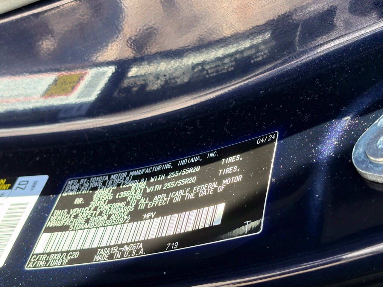Used 2024 Toyota Grand Highlander AWD image 14