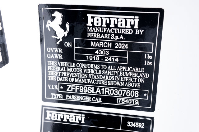 Used 2024 Ferrari 296 GTB RWD image 64