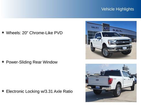 Used 2025 Ford F150 Lariat w/ Equipment Group 501A Mid image 15