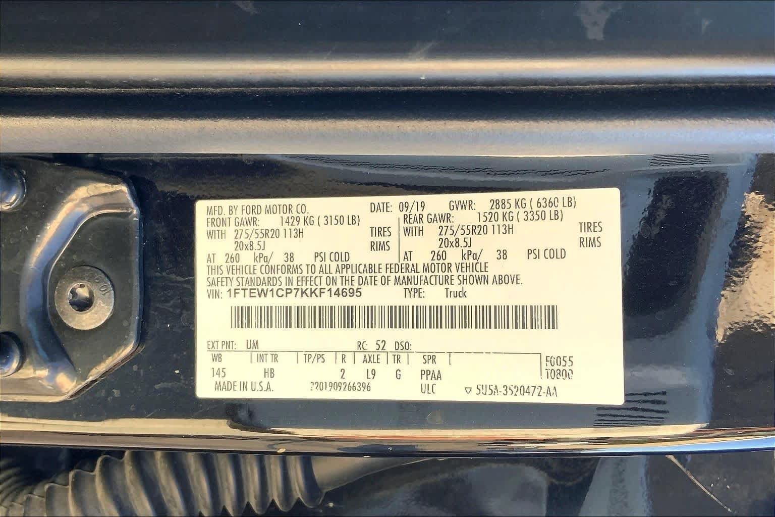 Used 2019 Ford F150 Lariat RWD image 33