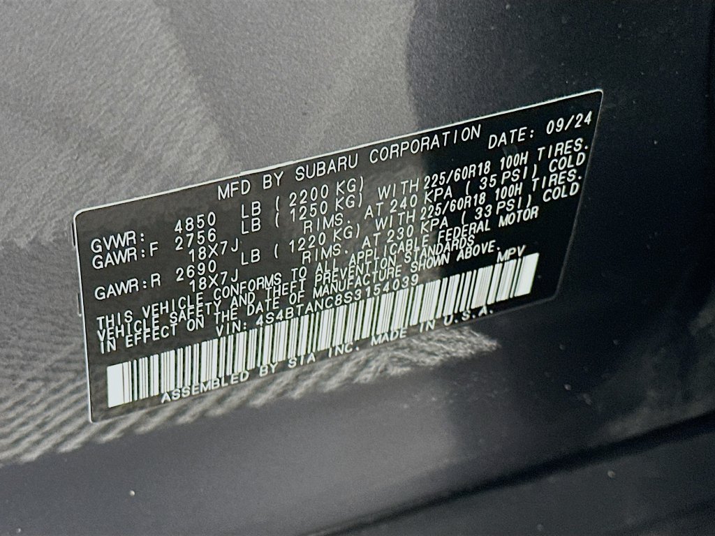 Used 2025 Subaru Outback Limited w/ Popular Package #2 AWD/4WD image 33