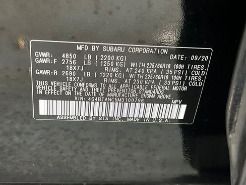 Used 2021 Subaru Outback Limited image 33