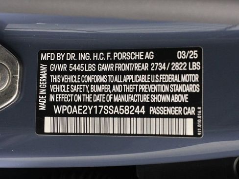 Used 2025 Porsche Taycan Turbo GT image 24