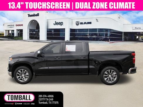 Used 2025 Chevrolet Silverado 1500 LT w/ LPO, Dark Essentials Package RWD image 4