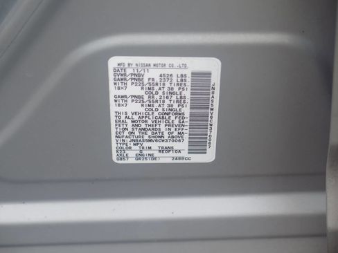 Used 2012 Nissan Rogue SL AWD/4WD image 31