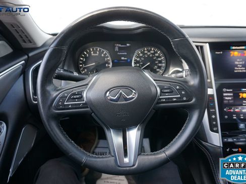 Used 2021 INFINITI Q50 Luxe w/ Seat & Sound Package AWD/4WD image 37