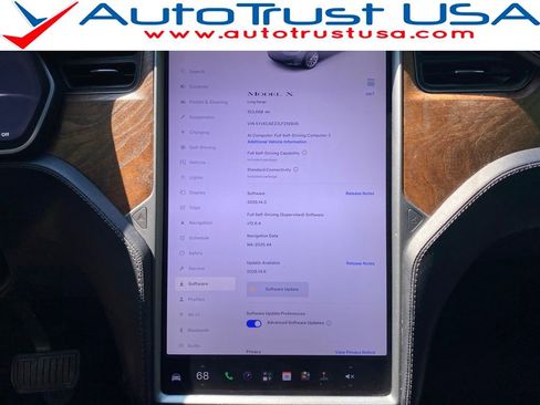 Used 2020 Tesla Model X Long Range AWD/4WD image 1