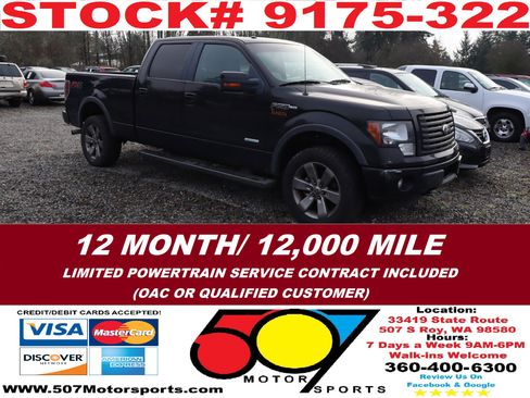 Used 2012 Ford F150 FX4 w/ FX Luxury Pkg image 1