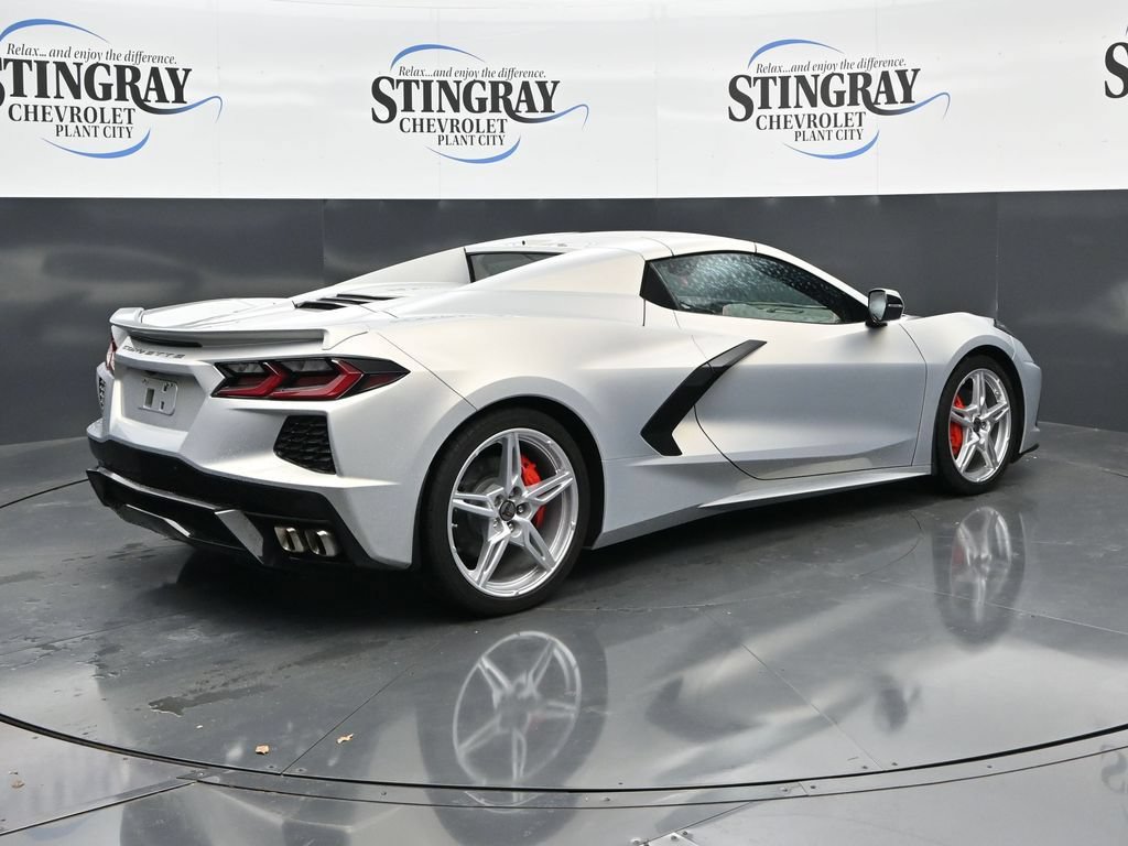 Certified 2023 Chevrolet Corvette Stingray Preferred Conv w/ Chrome Exterior Badge Package RWD image 7