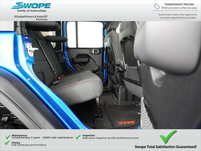 Certified 2024 Jeep Wrangler Unlimited Rubicon w/ Convenience Group AWD/4WD image 9