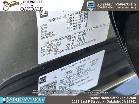 Certified 2021 Chevrolet Silverado 1500 High Country w/ Technology Package image 39