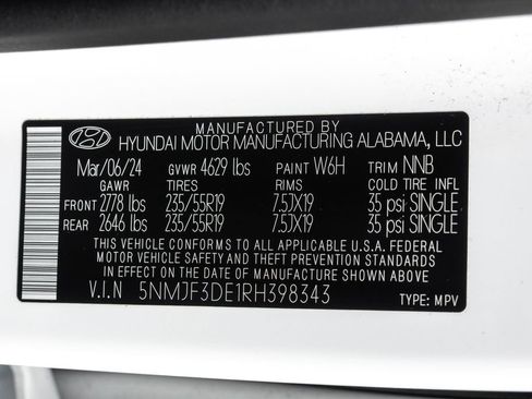 Used 2024 Hyundai Tucson SEL w/ Convenience Package FWD image 38