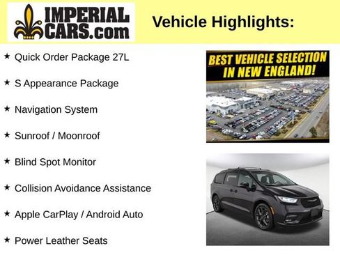 Used 2023 Chrysler Pacifica Touring-L w/ S Appearance Package AWD/4WD image 3