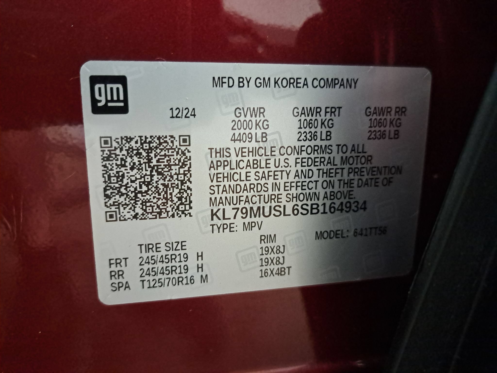 Used 2025 Chevrolet TrailBlazer RS w/ Convenience Package AWD/4WD image 34