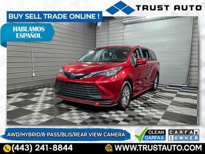 Used 2022 Toyota Sienna LE