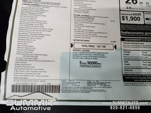 New 2026 Jeep Compass Limited w/ Sun, Sound & Navigation Group image 12