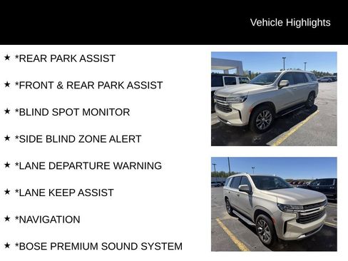 Used 2024 Chevrolet Tahoe LT w/ Luxury Package AWD/4WD image 12