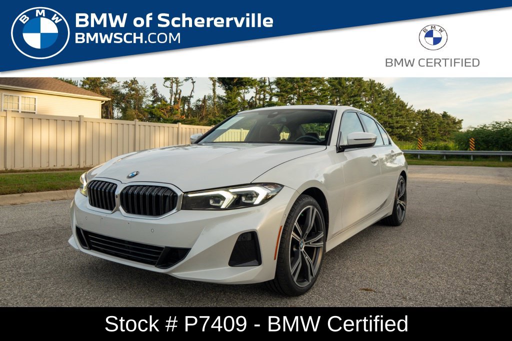 Certified 2023 BMW 330i xDrive Sedan w/ Premium Package AWD/4WD image 1