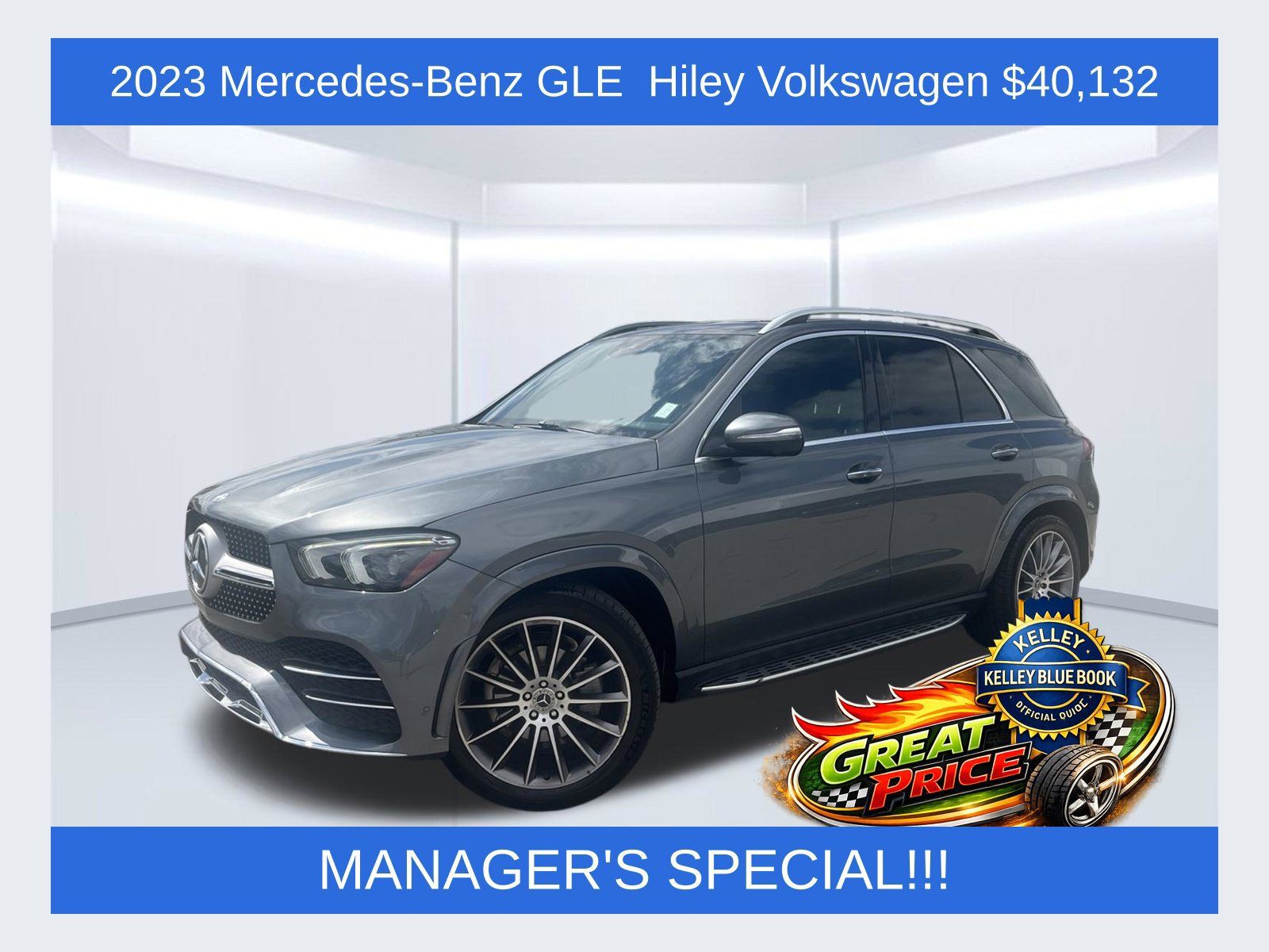 Used 2023 Mercedes-Benz GLE 350 4MATIC w/ AMG Line Exterior 360° Tour