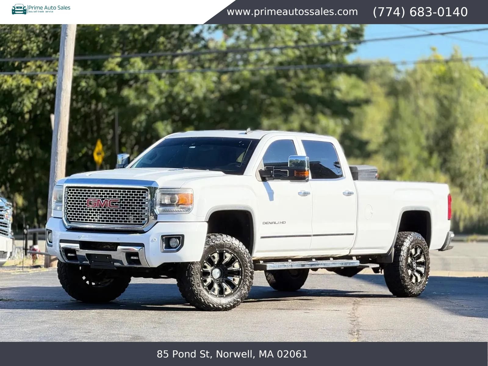 Used 2015 GMC Sierra 3500 Denali w/ Duramax Plus Package AWD/4WD image 1