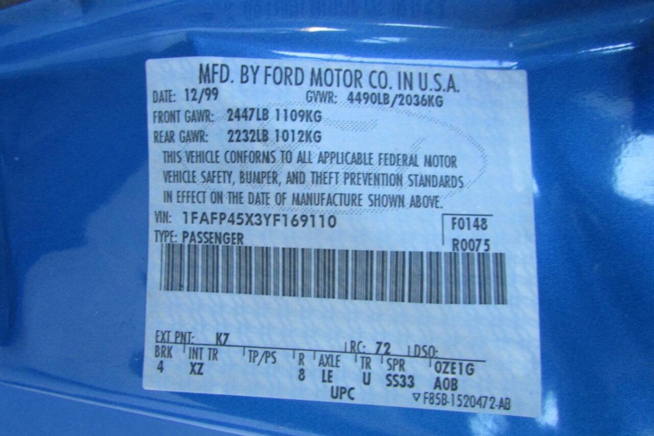 Used 2000 Ford Mustang GT RWD image 17