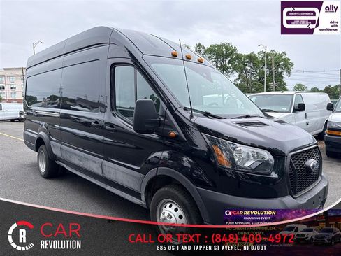 Used 2023 Ford Transit 350 148 High Roof Extended DRW RWD image 1