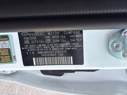 New 2026 Hyundai Elantra Sport FWD image 30