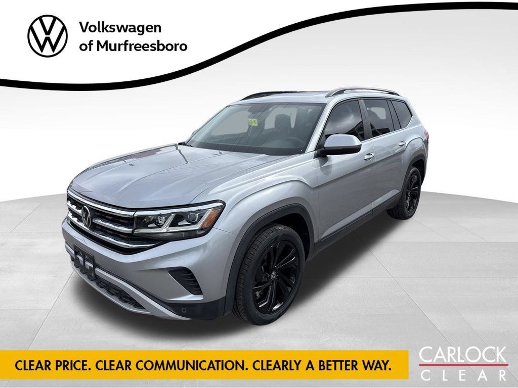 Certified 2023 Volkswagen Atlas SE w/ Panoramic Sunroof Package FWD image 1