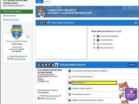 Used 2023 Subaru Ascent Onyx Edition Limited image 13