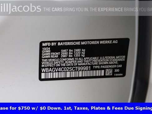 Certified 2025 BMW 840i xDrive w/ M Sport Professional Package image 26