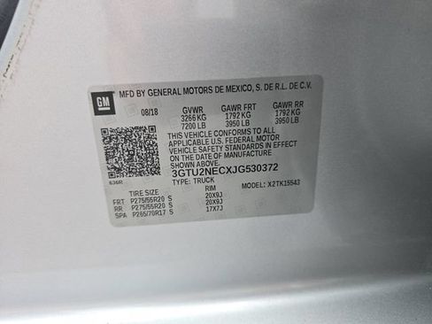 Certified 2018 GMC Sierra 1500 SLT AWD/4WD image 30