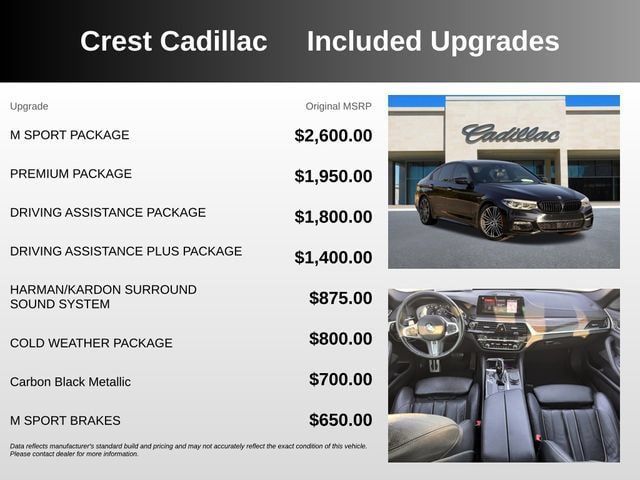 Used 2017 BMW 540i RWD image 5