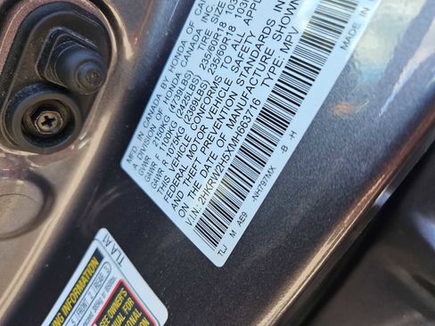 Certified 2021 Honda CR-V EX image 14